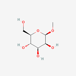 molecular formula C7H14O6 B1638062 methyl beta-D-mannopyranoside 