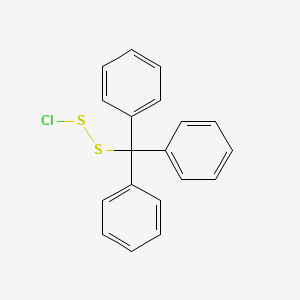 molecular formula C19H15ClS2 B1638081 Chlorotriphenylmethyl disulfide 