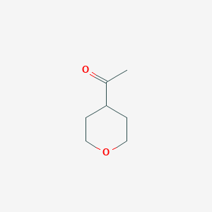 molecular formula C7H12O2 B163812 1-(四氢-2H-吡喃-4-基)乙酮 CAS No. 137052-08-5