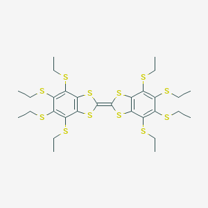 molecular formula C30H40S12 B163815 Octaethylthio-dibenzo-tetrathiafulvalene CAS No. 133148-33-1