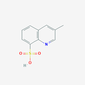 molecular formula C10H9NO3S B016382 3-Methyl-8-quinolinesulfonic acid CAS No. 153886-69-2