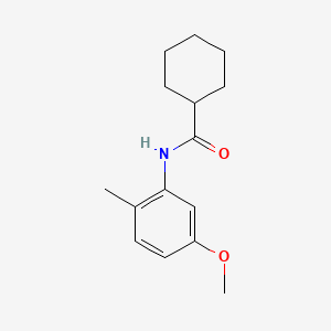 N-(5-methoxy-2-methylphenyl)cyclohexanecarboxamide