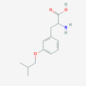 2-amino-3-[3-(2-methylpropoxy)phenyl]propanoic Acid