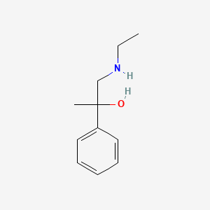 1-(Ethylamino)-2-phenylpropan-2-ol