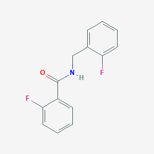 2-fluoro-N-(2-fluorobenzyl)benzamide