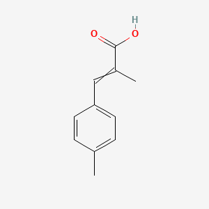 2-Propenoic acid, 2-methyl-3-(4-methylphenyl)-, (2E)-