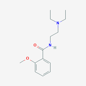 molecular formula C14H22N2O2 B1638374 N-[2-(Diethylamino)ethyl]-2-methoxybenzamide 
