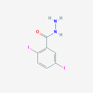 molecular formula C7H6I2N2O B1638388 2,5-Diiodobenzhydrazide CAS No. 1023444-89-4