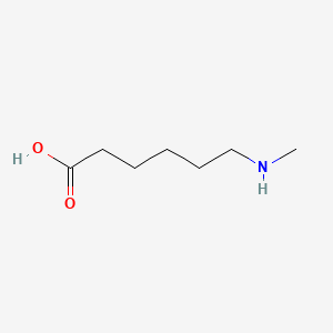 molecular formula C7H15NO2 B1638426 6-(Methylamino)hexanoic acid 