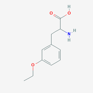 B1638489 2-amino-3-(3-ethoxyphenyl)propanoic Acid CAS No. 174732-61-7