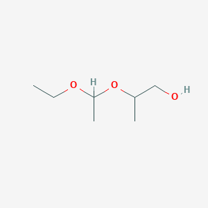 molecular formula C7H16O3 B1638492 1-Propanol, 2-(1-ethoxyethoxy)- CAS No. 82614-85-5