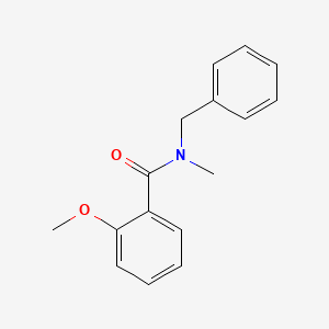molecular formula C16H17NO2 B1638507 N-benzyl-2-methoxy-N-methylbenzamide 