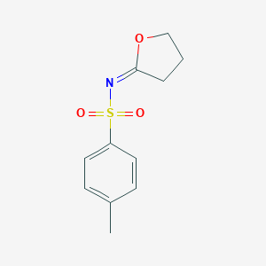Benzenesulfonamide, N-(dihydro-2(3H)-furanylidene)-4-methyl-, (E)-(9CI)