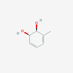molecular formula C7H10O2 B1638618 cis-1,2-Dihydro-3-methylcatechol 