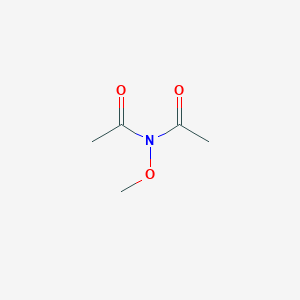 molecular formula C5H9NO3 B163872 N-Acetyl-N-methoxyacetamide CAS No. 128459-09-6