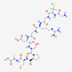 molecular formula C35H59N13O14S2 B1638816 G-Pen-GRGDSPCA 