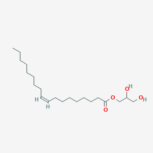 molecular formula C21H40O4 B016389 单油酸甘油酯 CAS No. 111-03-5