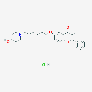molecular formula C27H34ClNO4 B163890 Sigma-LIGAND-1 hydrochloride CAS No. 139652-86-1