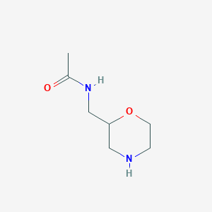 molecular formula C7H14N2O2 B1638908 N-(morpholin-2-ylmethyl)acetamide CAS No. 112913-95-8