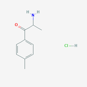 molecular formula C10H14ClNO B163892 2-氨基-1-(4-甲苯基)丙-1-酮盐酸盐 CAS No. 6941-17-9