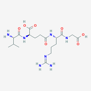molecular formula C18H33N7O7 B1639137 Ginseng Tetrapeptide 