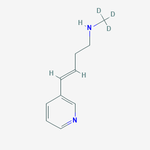 molecular formula C10H14N2 B1639235 Methyl Metanicotine-d3 