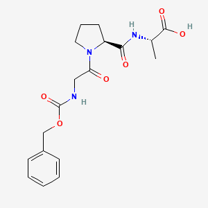 molecular formula C18H23N3O6 B1639275 Z-Gly-pro-ala-OH CAS No. 5891-41-8