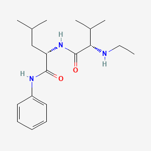 molecular formula C19H31N3O2 B1639296 N-Et-Val-Leu-anilide 
