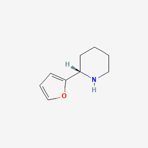 molecular formula C9H13NO B1639301 (2S)-2-(furan-2-yl)piperidine 