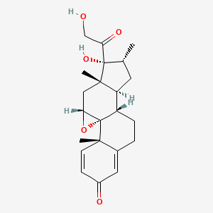 molecular formula C22H28O5 B1639308 Unii-tsb3CJ6F7M 