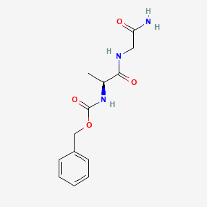molecular formula C13H17N3O4 B1639367 Z-Ala-Gly-NH2 