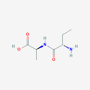 molecular formula C7H14N2O3 B1639400 H-2-ABU-ALA-OH 