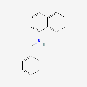 molecular formula C17H15N B1639418 N-benzylnaphthalen-1-amine 