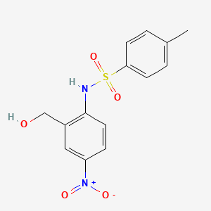 N-(2-(Hydroxymethyl)-4-nitrophenyl)-4-methylbenzenesulfonamide