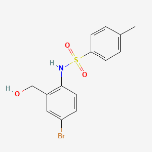 N-(4-Bromo-2-(hydroxymethyl)phenyl)-4-methylbenzenesulfonamide