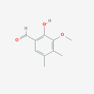 2-Hydroxy-3-methoxy-4,5-dimethylbenzaldehyde