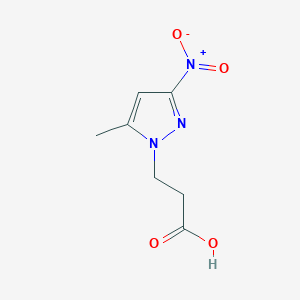3-(5-methyl-3-nitro-1H-pyrazol-1-yl)propanoic acid