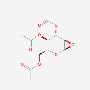 [(1S,3R,4R,5S,6R)-4,5-Diacetyloxy-2,7-dioxabicyclo[4.1.0]heptan-3-yl]methyl acetate