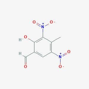 2-Hydroxy-4-methyl-3,5-dinitro-benzaldehyde