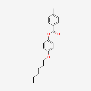 (4-Hexoxyphenyl) 4-methylbenzoate