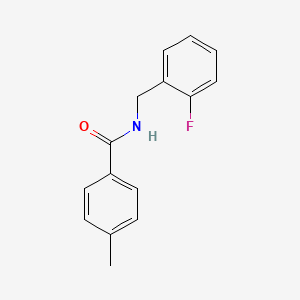 N-(2-Fluorobenzyl)-4-methylbenzamide