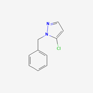molecular formula C10H9ClN2 B1639537 1-Benzyl-5-chloro-1H-pyrazole 