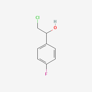 molecular formula C8H8ClFO B1639540 2-Chloro-1-(4-fluorophenyl)ethanol 