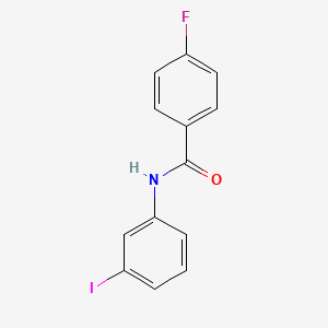 4-fluoro-N-(3-iodophenyl)benzamide