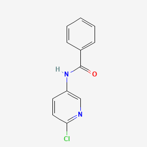 molecular formula C12H9ClN2O B1639610 2-Chloro-5-benzoylaminopyridine 