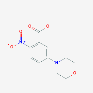 Methyl 5-morpholino-2-nitrobenzoate