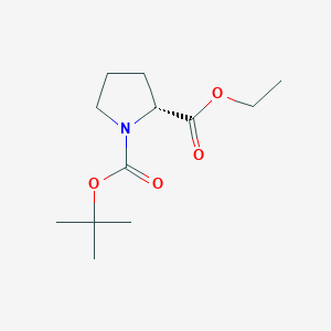 (R)-1-tert-Butyl 2-ethyl pyrrolidine-1,2-dicarboxylate