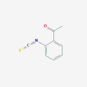 molecular formula C9H7NOS B163979 2-Acetylphenyl isothiocyanate CAS No. 134470-65-8