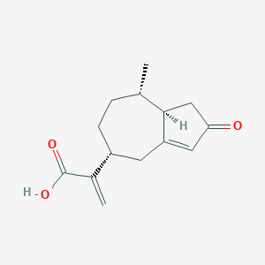 molecular formula C14H18O3 B163986 Isorupestonic acid CAS No. 139953-21-2