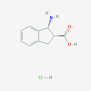 cis-1-Amino-indan-2-carboxylic acid hydrochloride